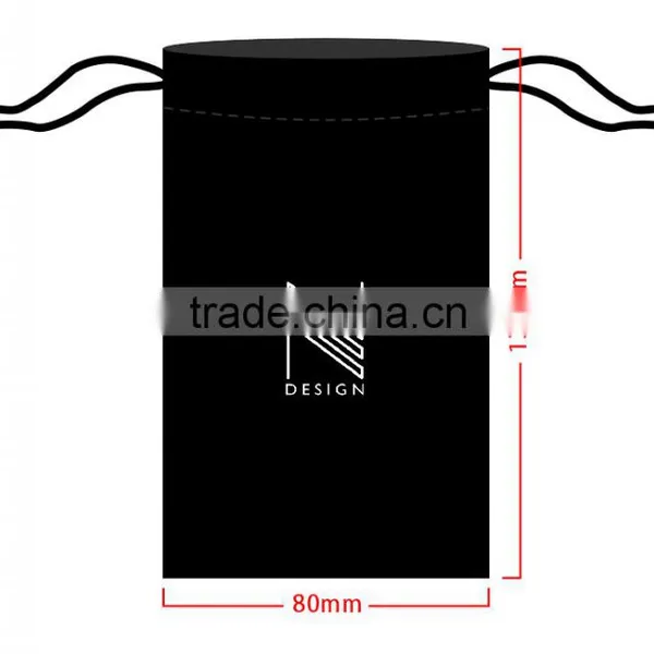 China Deep Blue Drawstring Velvet Dust Bag for Handbag,free Artwork for You photo-6