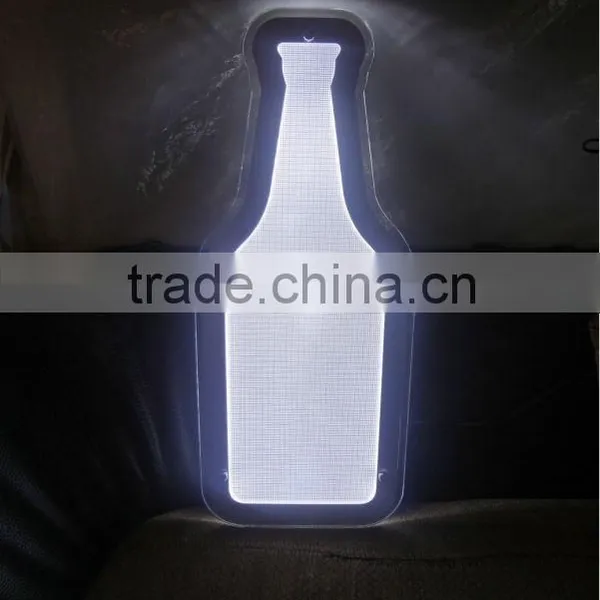 2016 Best Selling LED Slim Bottle Shape Light Frames photo-3