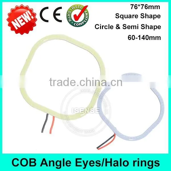 2015 Hot Sale Car Led Light Cob Car Led Bulb Angle Eyes, Cob 12v Led Auto Light Led Halo Rings photo-3