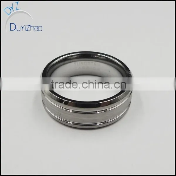 2015 Latest Design Jewelry Fashion Tungsten Rings for Men photo-3