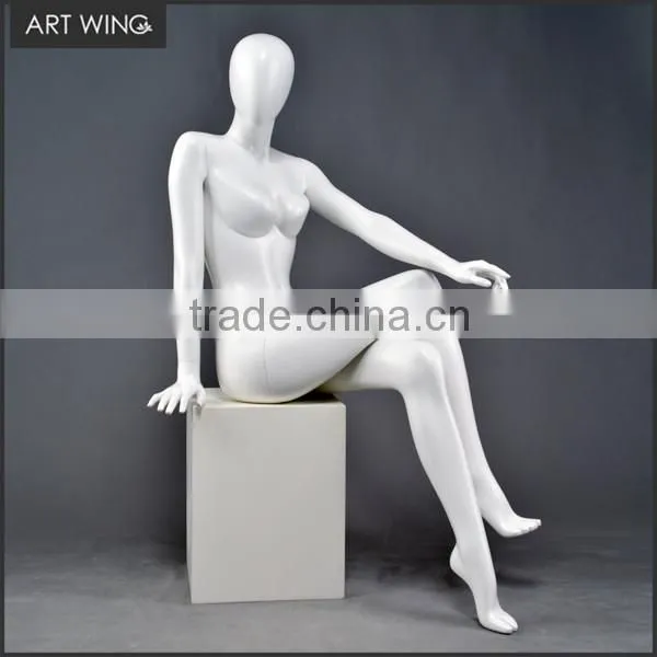 Full Body Black Color Clothing Display Female Model Figures photo-4
