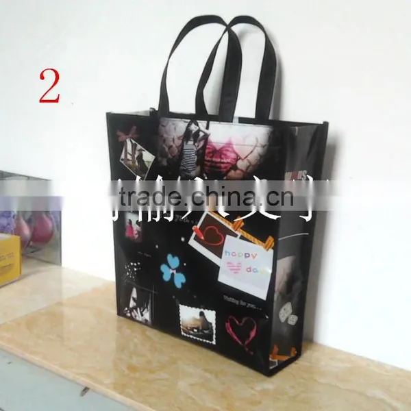 Custom Cheap Resuable Printed Shoppingbags Wholesale With Logo photo-2