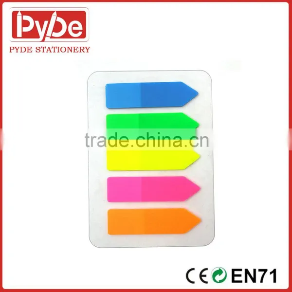 Clorful PET Sticky Memo Sticky Note Pad PET Memo Writing