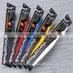 dental oral care japanese wholesale products high quality Japanese Binchotan Charcoal tooth brush [Made in Japan]