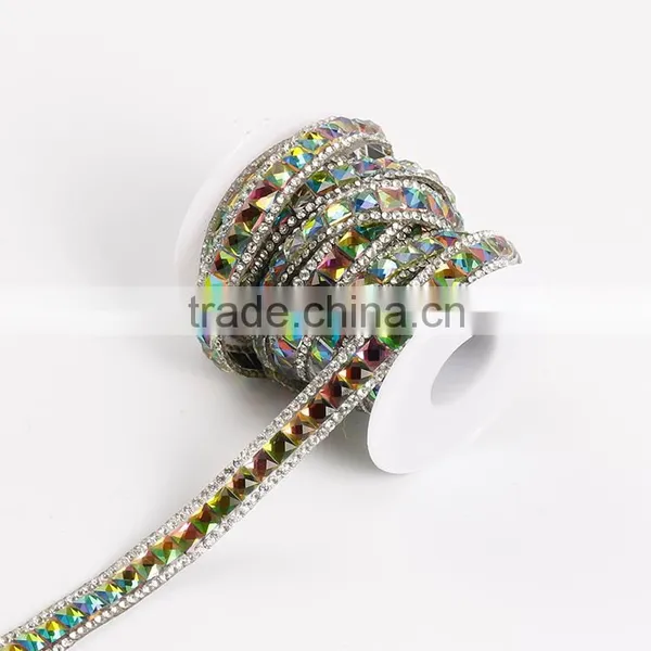 Rhinestone Chain,crystal Belt,hot Fix Tape for Shoes Bags Accessories photo-3