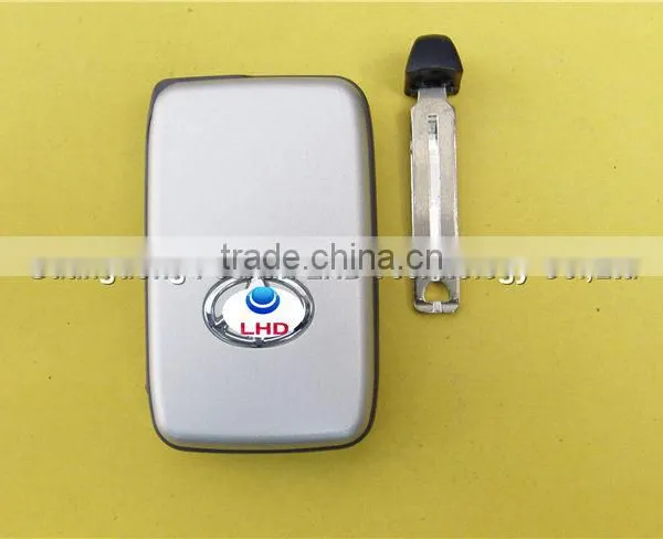 2 Buttons Smart Remote Key Shell Case for Toyota Camry Highlander Valet Emergency Key photo-3