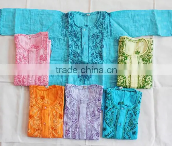 2015 Hot Sell Baby Clothes Wholesale Children's Clothing Kids Tunic Made in India