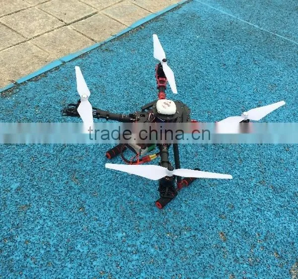 4-Asix Carbon Fiber Quadcopter Frame With Collapsible and GPS Holder photo-2