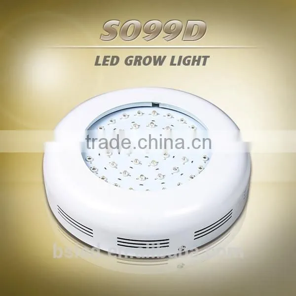 Mushroom Growing Kit S099D 135W Quad Led UFO Grow Light E27 Power Cord With Dimmer