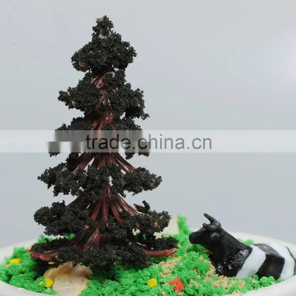 Scale Plastic Model Tree, Architecture Model Tree Arm , Miniature Scale Trees, Building Model Tree for HO Scale,MT-39 photo-6