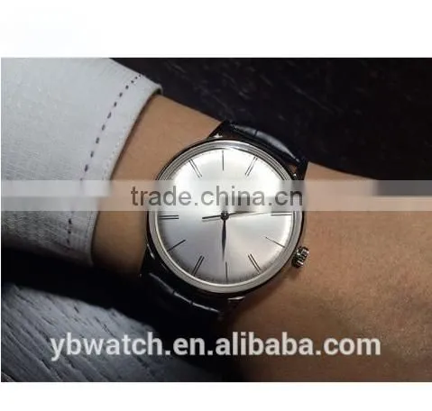 2015 Leather Watch Wrist Watch Quartz Promotion Watch