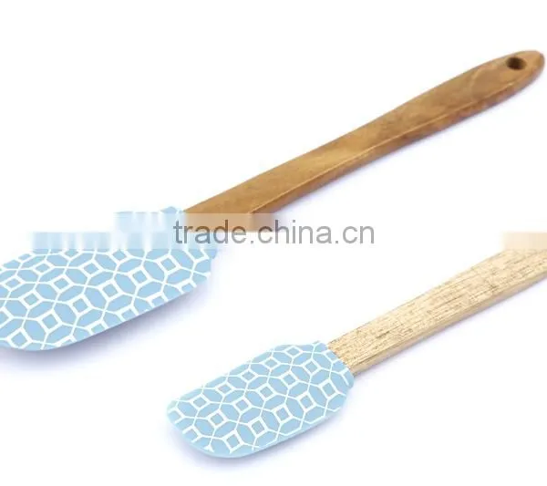 New Product Wood Handle Silcone Spatula photo-2