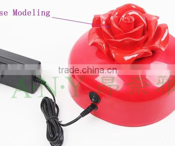 Rose Modeling 9W Led Lamp For Gel Nails Polish Professional Nail Dryer photo-2