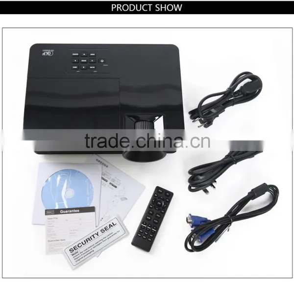 Portable DLP LED Projector Support 1080P HDMI Projectors
