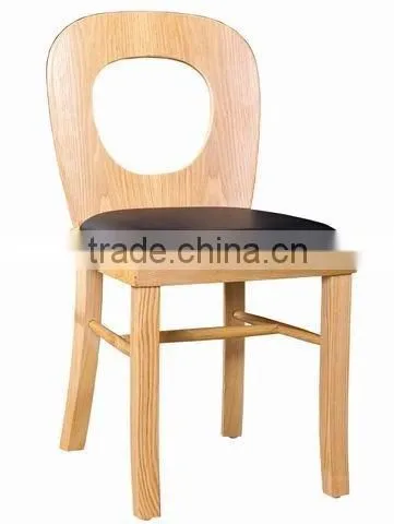 Round Back Wood Dining Chair photo-2