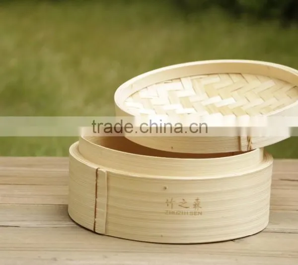 Customized Snack Hot Stamped Kitchenware Bamboo Steamer photo-4