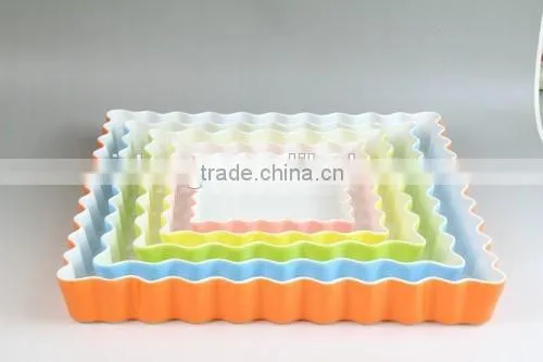 2015 New Products China Supplier Glazed Ceramic Dinner Plate for Dessert photo-3