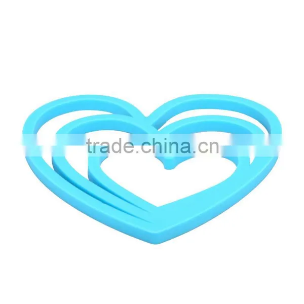 Food Grade Custom Hot Pan Silicone Rubber Coaster photo-2