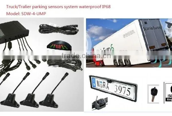 Higher sensitive truck sensores de aparcamiento (SDW-4-UMP)
