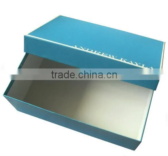NEW PAPER PRINTED PACKAGING/CARDBOARD SHOE BOXES WHOLESALE/ CUSTOM SHOES BOX photo-6