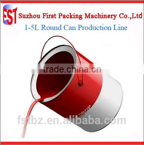 Small Round Tin Can Production Line photo-6