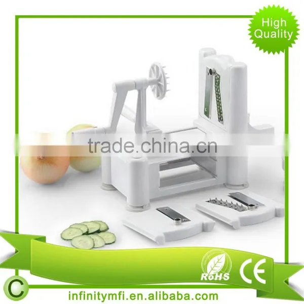 Spiral Slicer Spiralizer Complete Recipe Vegetable Cutter Noodle Spaghetti Maker With Vegetable Peeler photo-3