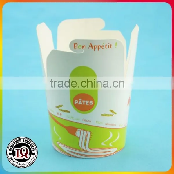 Custom Design Disposable Paper Packing Noodle Boxes photo-3