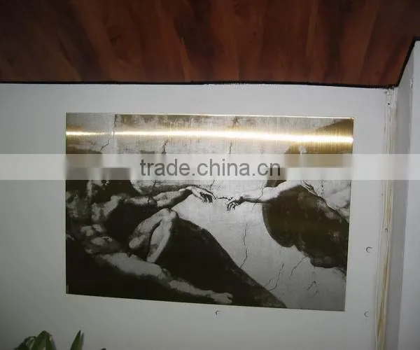 Wall Decoration Adam Engraved On Stainless