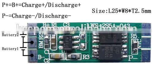 prototype pcb production,led pcb module 7.4V(2S)