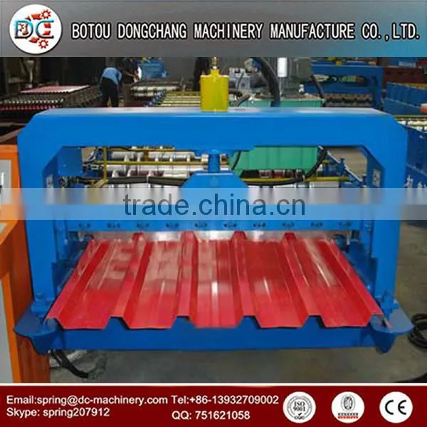 Corrugated and Trapezoid Double Layer Forming Machine Rool Panel Wall Tile Roll Forming Machine photo-3