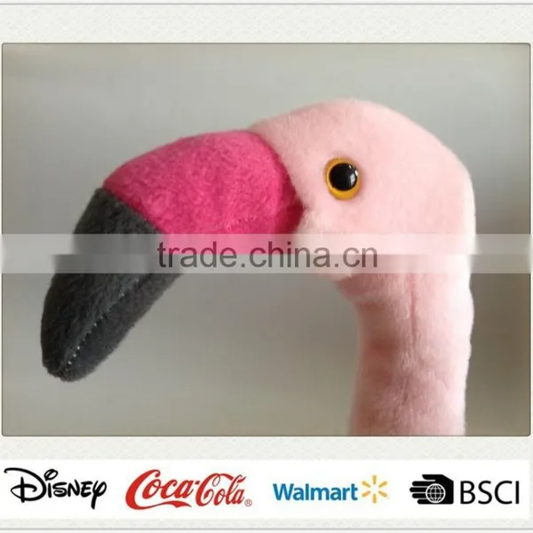 Animated Plush Toy Pink Flamingo Decorations photo-3