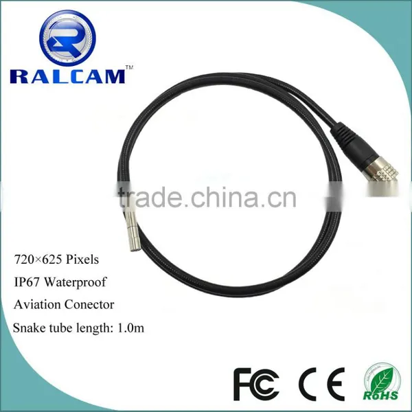 2cm~5cm Focusing Distance 450000 Pixels Flexional Cable Camera for Industrial Borescope