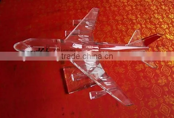 Arrival Crystal Propeller-driven Aircraft/airline/fighter Aeroplane for Crystal Transport Models With Engraved (R-1047 photo-2
