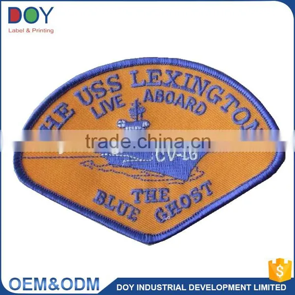 Wholesale High Quality Customized Designed Washable Eco-friendly Garment Fabric Embroidery Badges photo-5