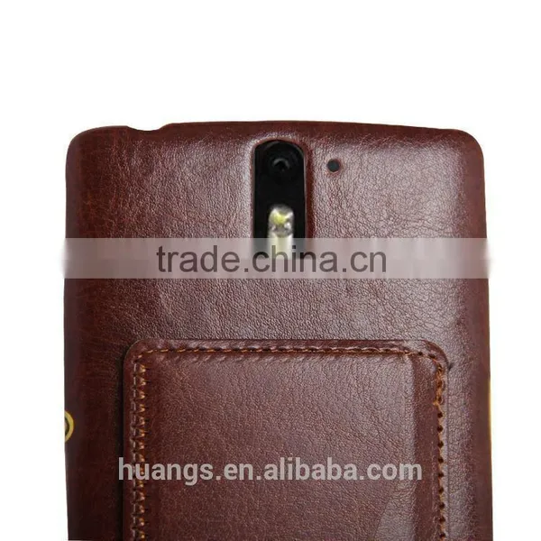 Back Cover Multifunction Wallet Pouch PU Leather Flip Case With Stand Photo Frame Card Holder for Oneplus One photo-6