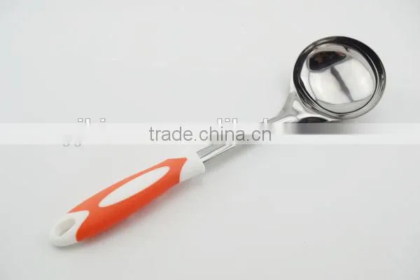 2016 Canton Fair Kitchen Utensils Display Stainless Steel Soup Ladle With New Corn Handle photo-6
