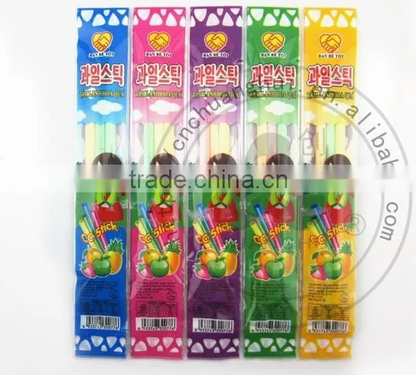 Korea Girl CC Candy Stick / 3g Fruity ICE CC Straw Candy photo-2