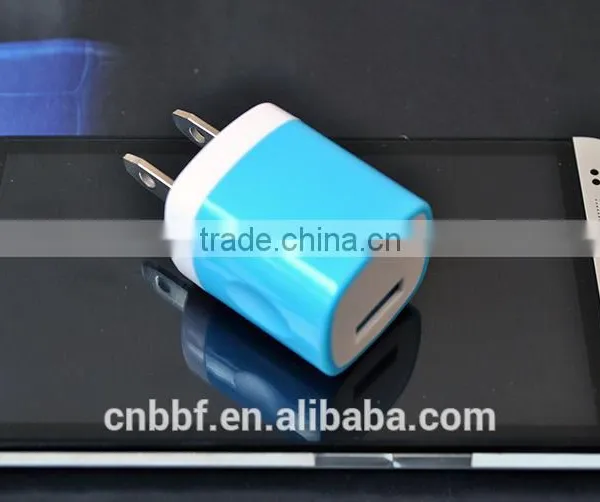 Mobile Phone Chargers ,Usb Wall Chargers , Colorful Wall Charger for Iphone 6
