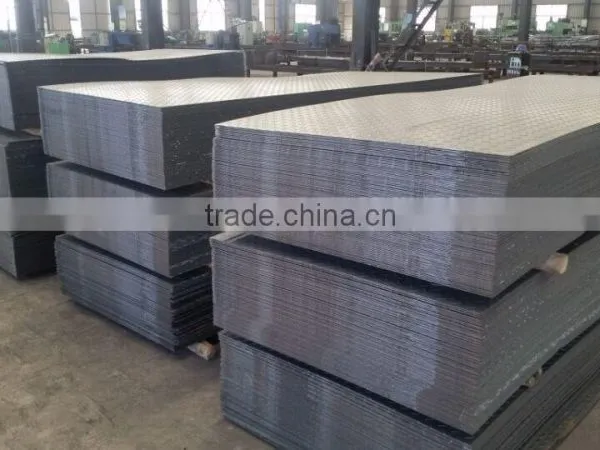 Customized Quality Ss400 Steel Checkered Plate Size photo-3