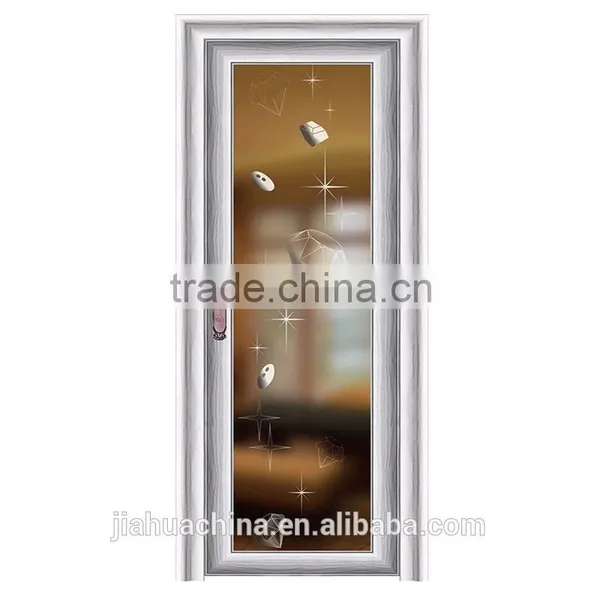 Bathroom Tempered Glass Door Aluminum Frame Glass Door photo-5