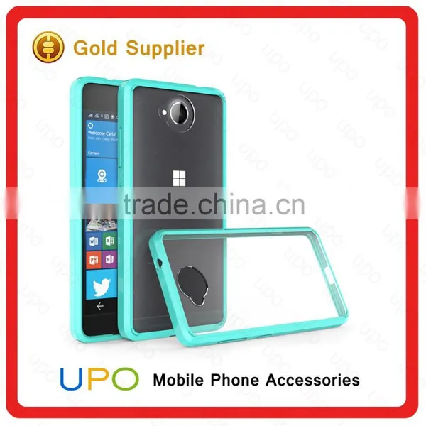 [UPO] Acylic High Clear PC TPU Mobile Phone Case for Nokia Microsoft 650 Stock photo-6