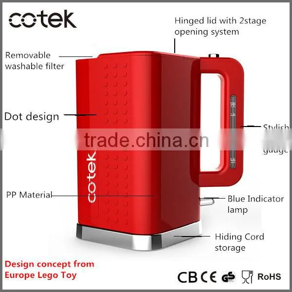 Dots Design 2200W Electric Water Kettle/ Plastic Kettle/ High Quality Kettle photo-2