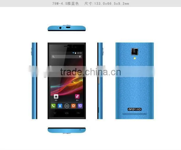 Wholesale 3G Smart Phone ZOYO ZP450 With Android 4.4 MTK6582 Quad Core 1.3GhZ 512MB+4GB photo-4