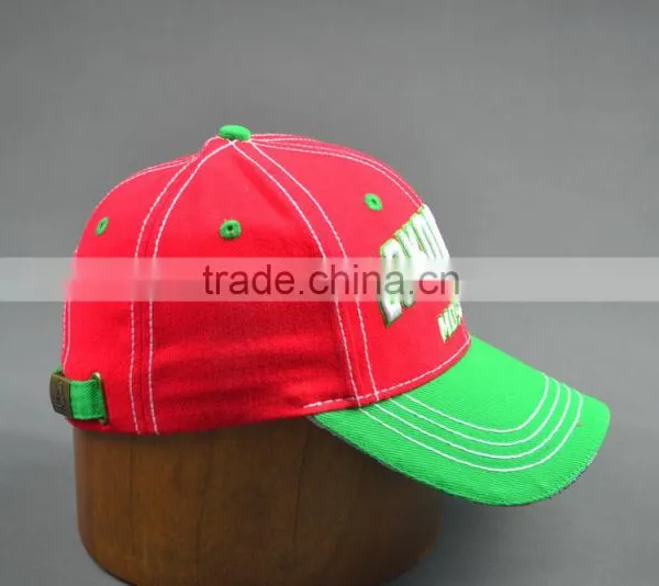 Custom 100% Cotton Twill Baseball Sport Cap With Sandwich photo-5
