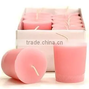 Light Pink Votive Candles