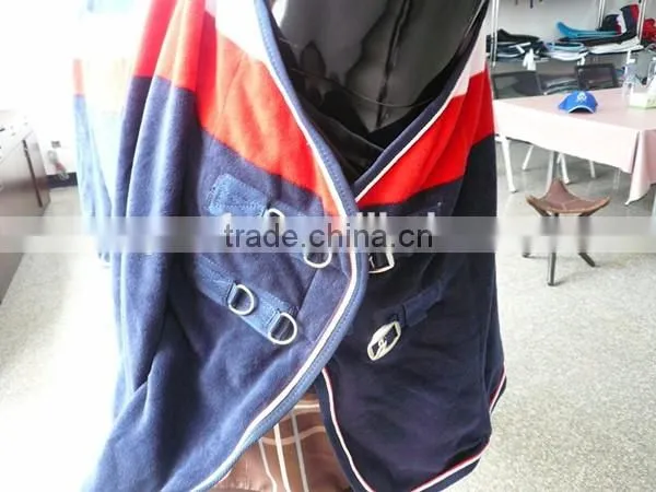 Fashionable Fleece Horse Rug With Collar/Horse Show Rug Blanket photo-3