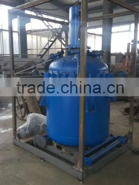 Glass Lined Jacket Kettle With Agitator photo-6