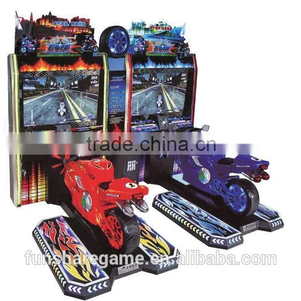 Arcade Game Machine Motorcycle/Arcade Simulation Motorcycle/Motorcycle Simulator Amusement Carousel photo-2