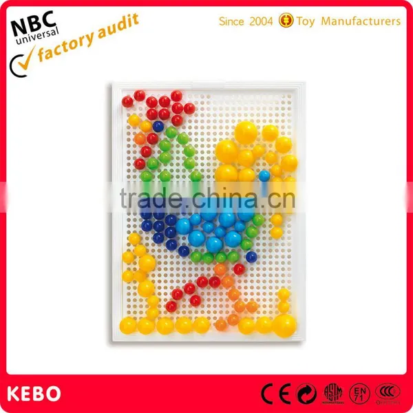 High Quanlity Palstic Mushroom Nail Puzzle Toys photo-4
