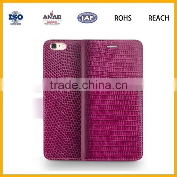 Fashion Design PU Leather Mobile Phone Case for Iphone 6 photo-3